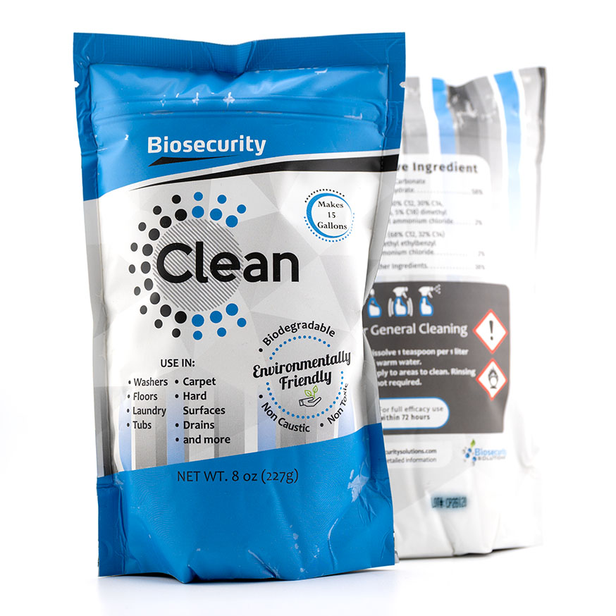 Clean disinfectant
